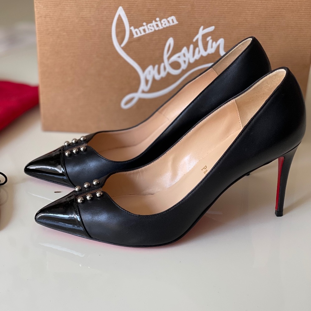 Christian Louboutin Black Predu Patnappapu Pumps